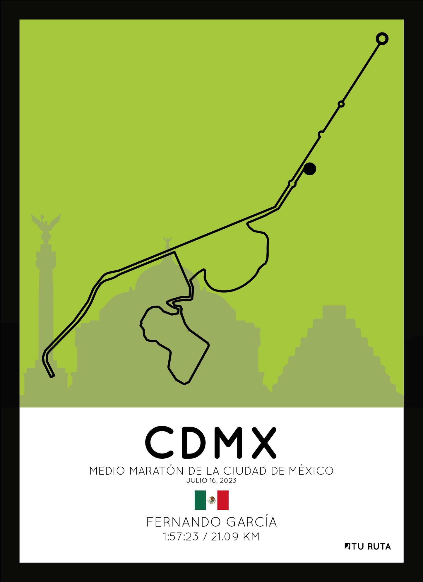 MEDIO MARATÓN DE LA CIUDAD DE MÉXICO