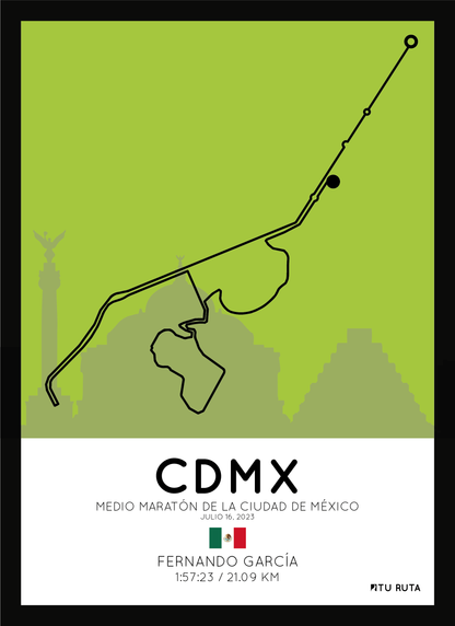 MEDIO MARATÓN DE LA CIUDAD DE MÉXICO