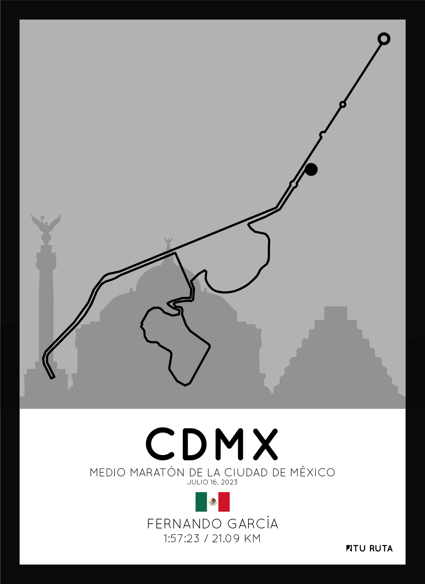 MEDIO MARATÓN DE LA CIUDAD DE MÉXICO