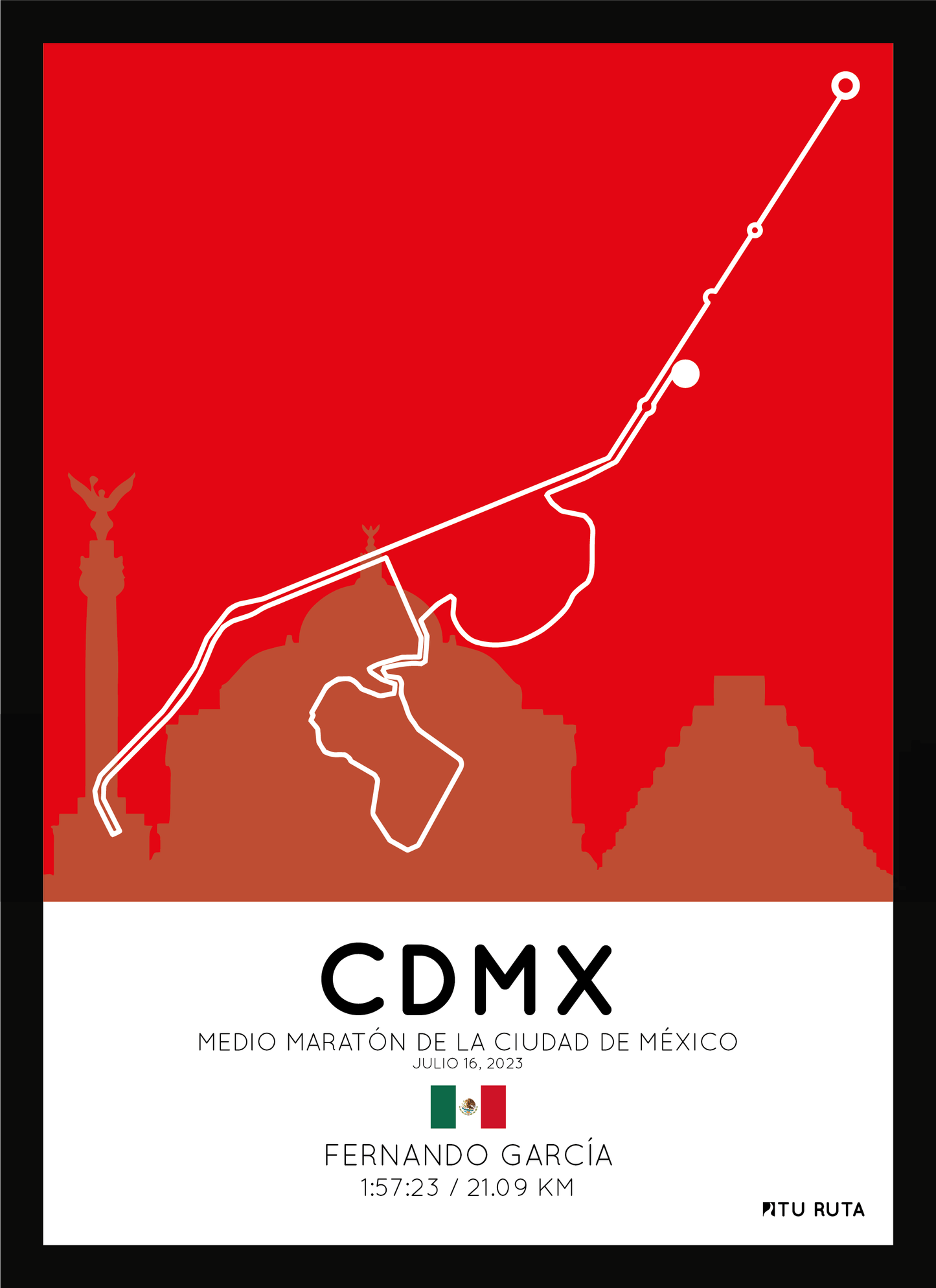 MEDIO MARATÓN DE LA CIUDAD DE MÉXICO